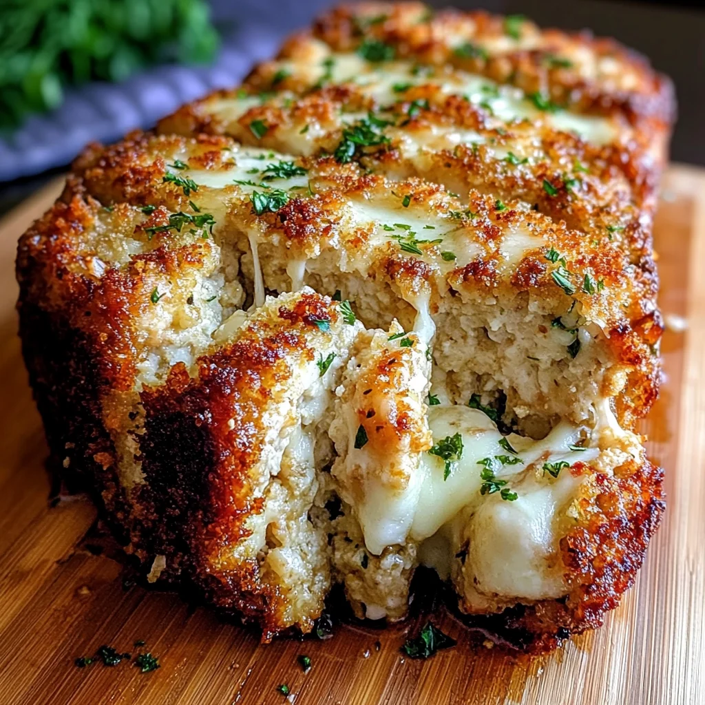 Parmesan Chicken Meatloaf