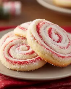Peppermint Swirl Cookies