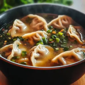 Potsticker Soup Comforting Flavorful Bowl