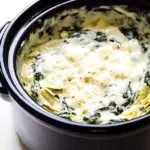 Slow Cooker Spinach Artichoke Dip