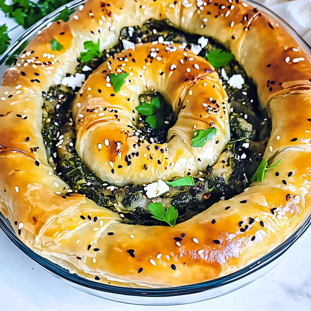 Spanakopita Spiral