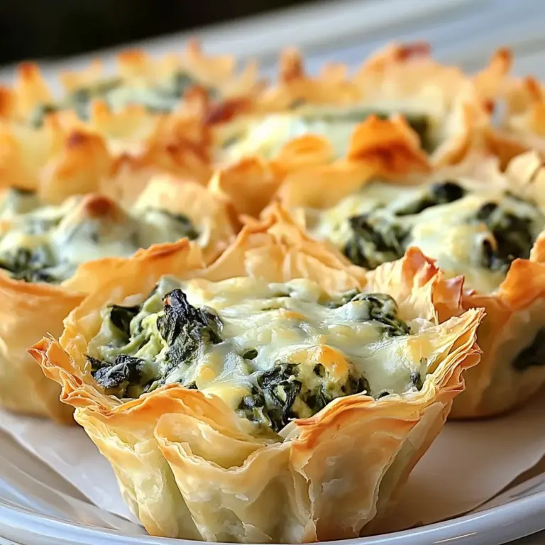 Spinach and Artichoke Dip Cups
