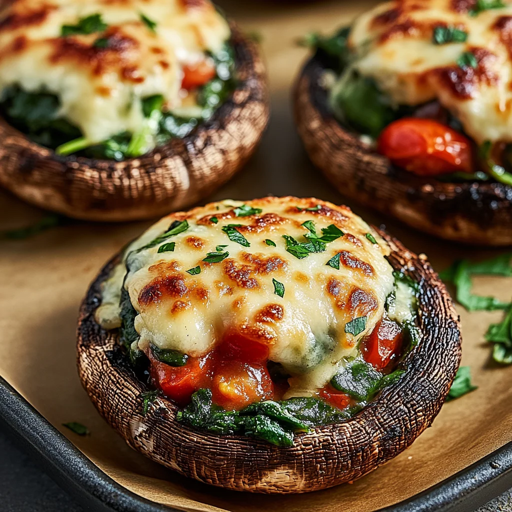 Stuffed Portobello Mushrooms