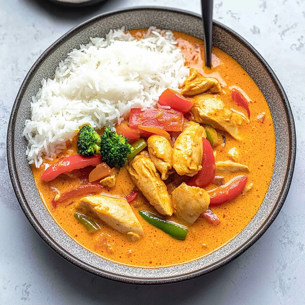Thai Chicken Curry with Coconut Milk