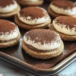 Tiramisu Sandwich Cookies