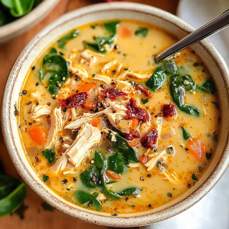 Tuscan Chicken Soup