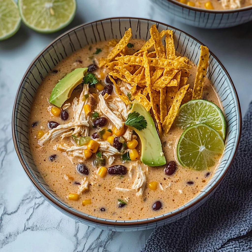 White Chicken Chili with Cream Cheese Recipe