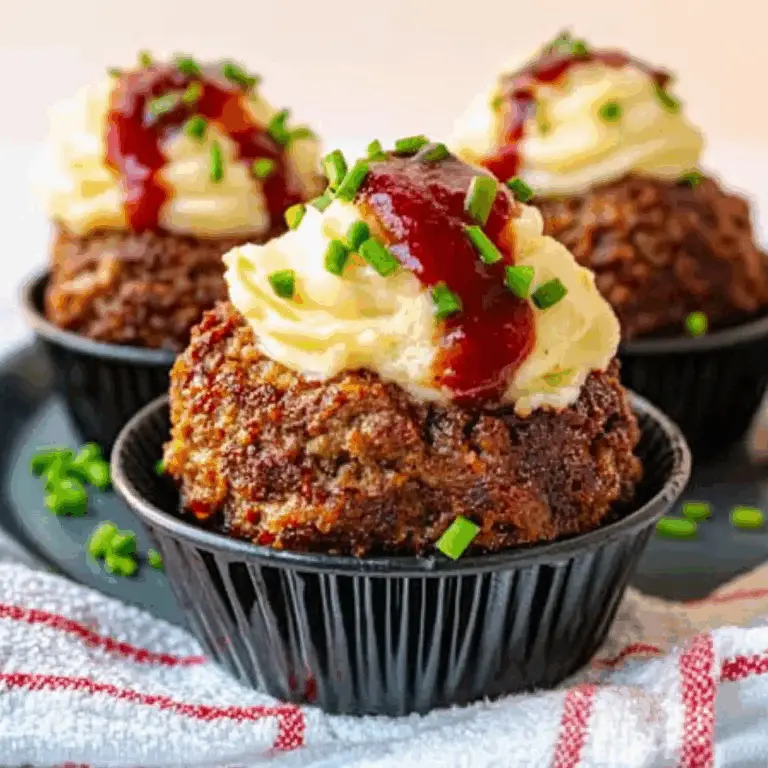 Meatloaf in a Muffin Pan