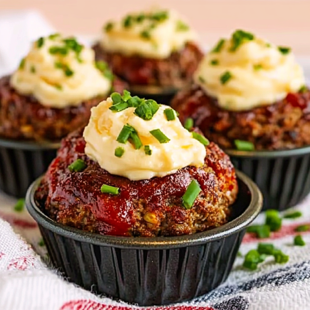 Meatloaf in a Muffin Pan