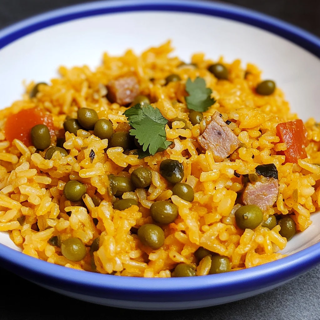 Arroz Con Gandules (Puerto Rican Rice with Pigeon Peas)