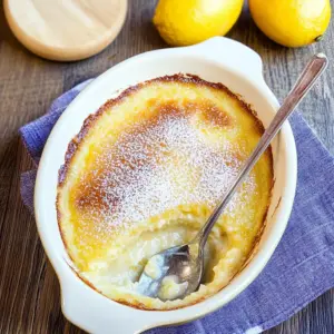 Baked Lemon Pudding