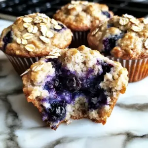 Blueberry Oat Greek Yogurt Muffins: Easy, Healthy Indulgence