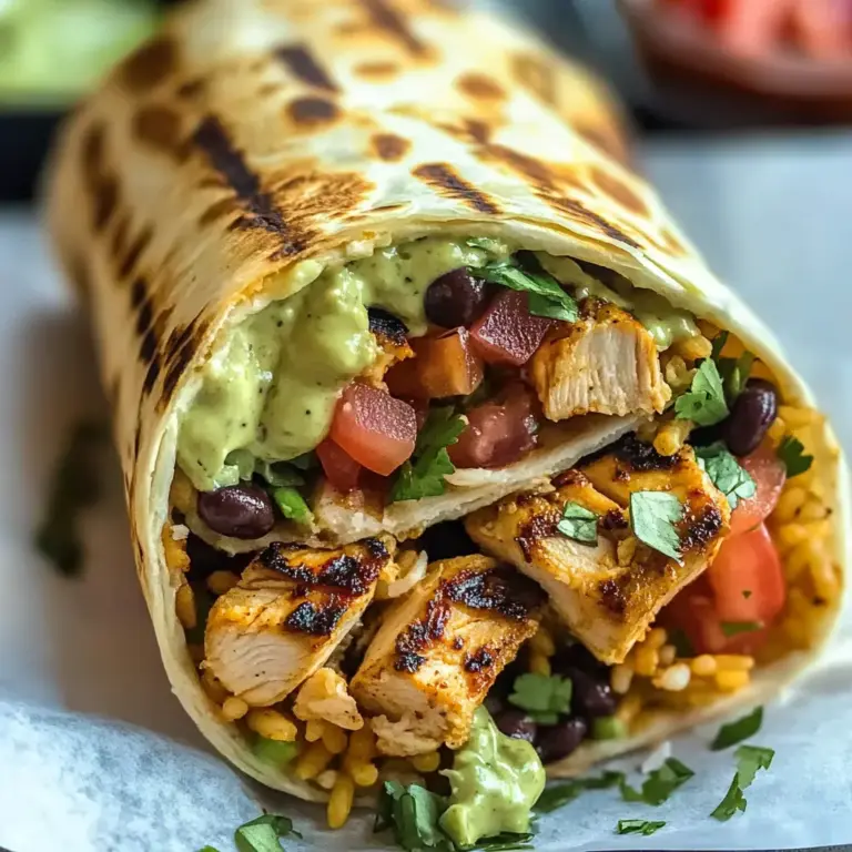 Chipotle Ranch Grilled Chicken Burrito