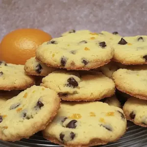 Chocolate orange shortbread