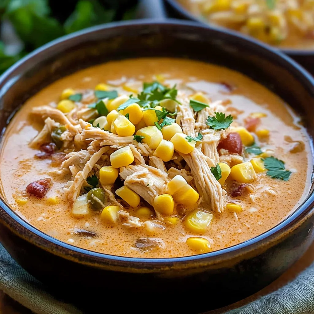 Creamy Chipotle Chicken Soup