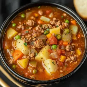 Crockpot Vegetable Beef Soup