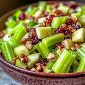 Crunchy Celery and Walnut Salad