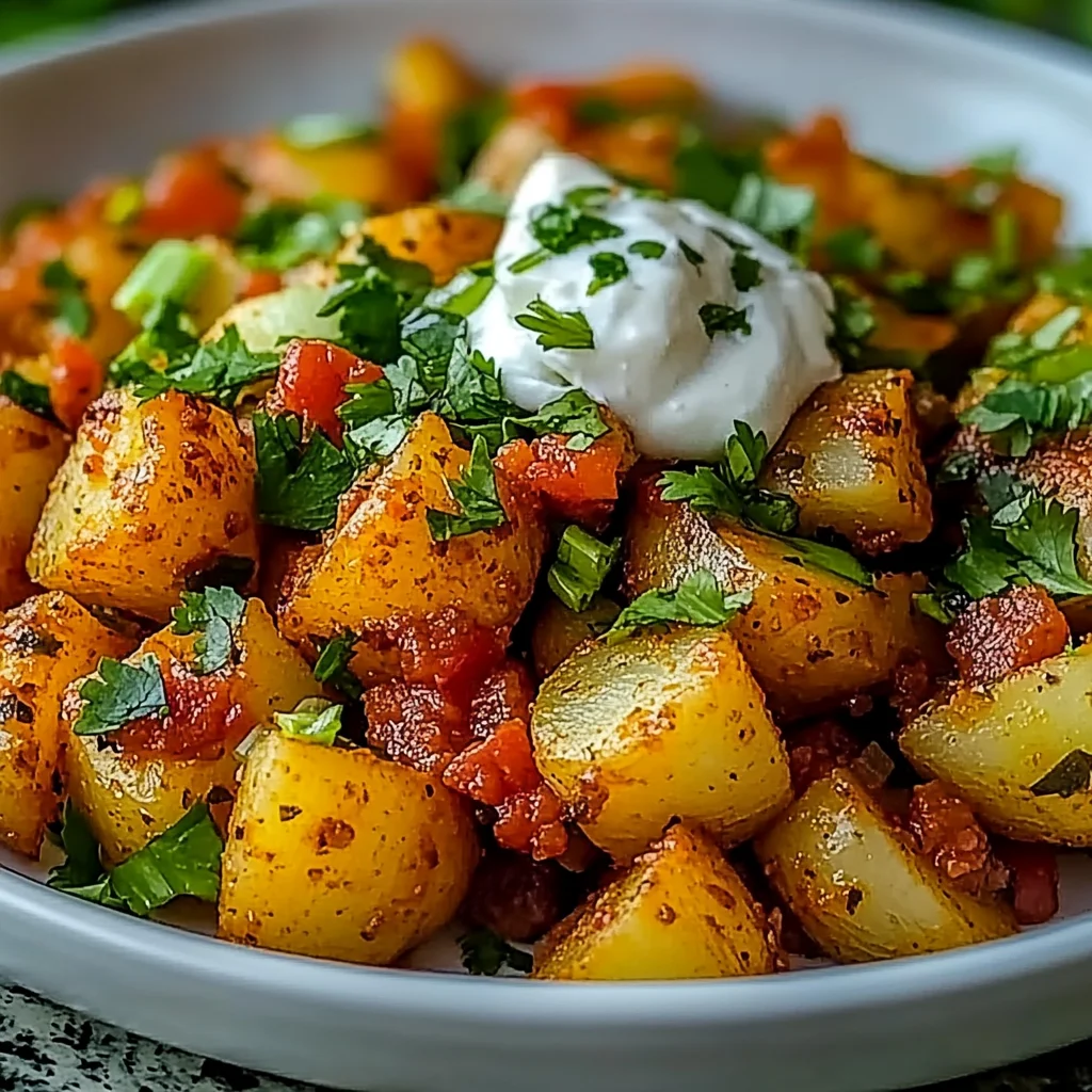 Fiery Mexican Potatoes Spicy FlavorPacked Delight