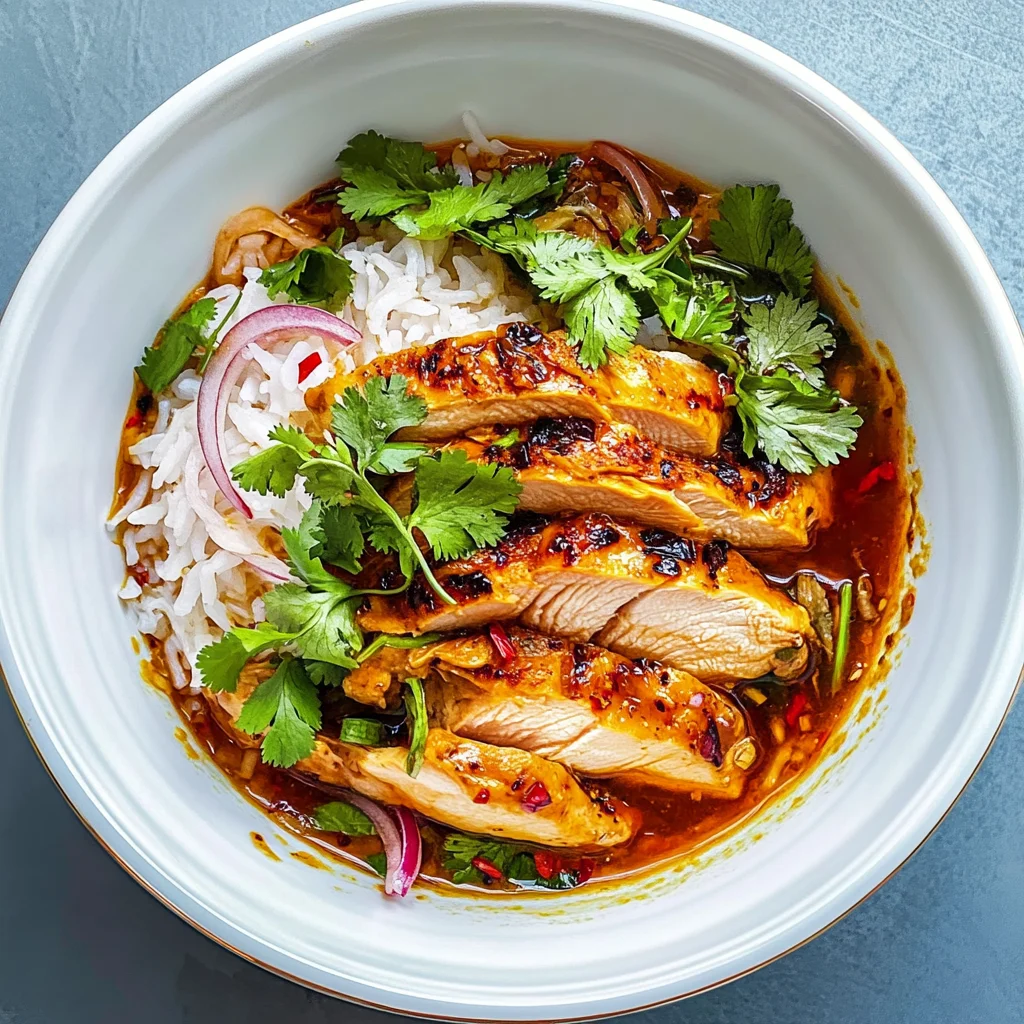 Ginger & Chilli Chicken Brothy Rice