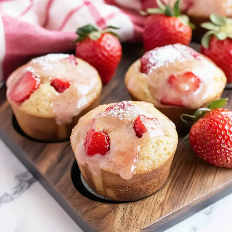 Gluten-free Strawberry Muffins (dairy-free option)