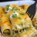 Green Chili Chicken Enchiladas Recipe