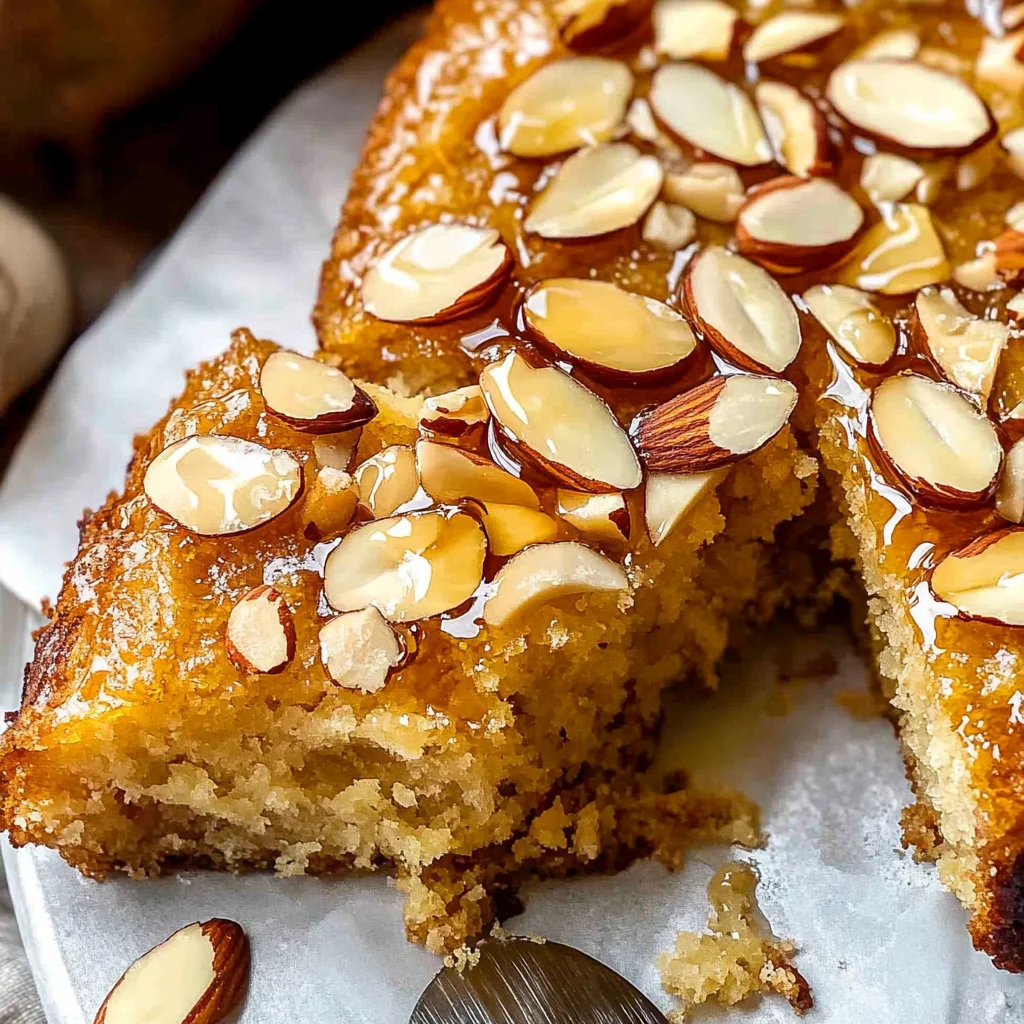 Honey Almond Cake