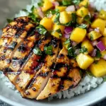 Honey Lime Chicken with Mango Salsa
