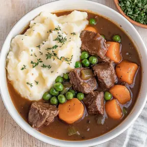Irish Stew With Mashed Potatoes