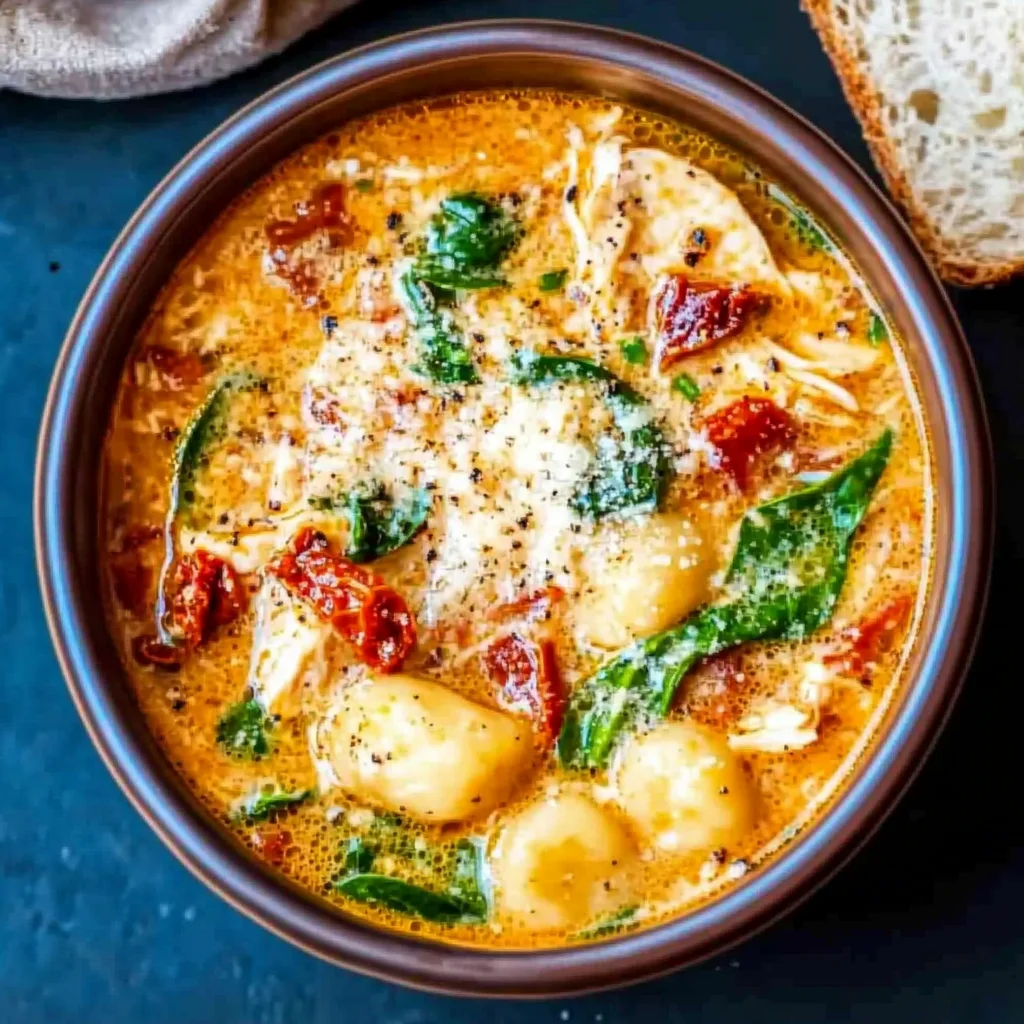 Italian Chicken Gnocchi Soup Recipe