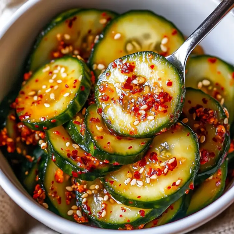 Korean Cucumber Salad