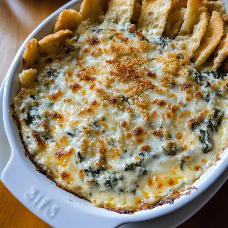 Longhorn Spinach Dip Recipe