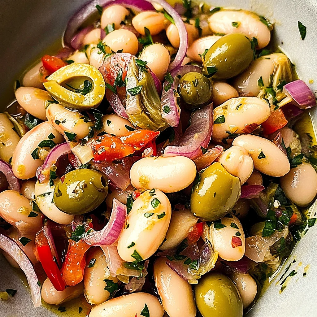 Marinated Butter Beans