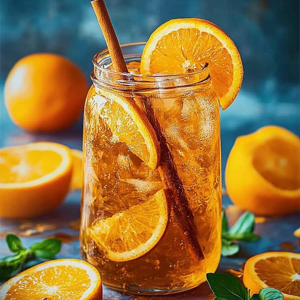 Orange Cinnamon Iced Tea