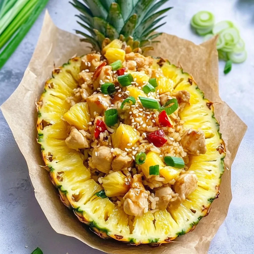 Pineapple Chicken With Rice Recipe