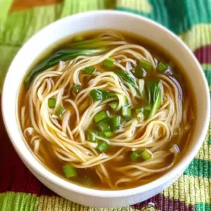 Quick and Easy Chinese Noodle Soup