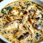 Rotisserie Chicken Mushroom Soup
