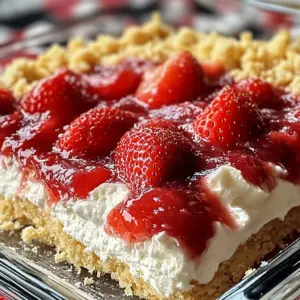 Strawberry Cheesecake Dump Cake