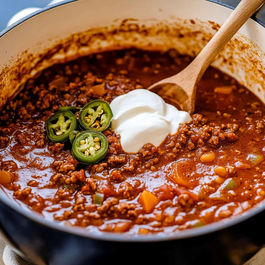 Texas No Beans Chili