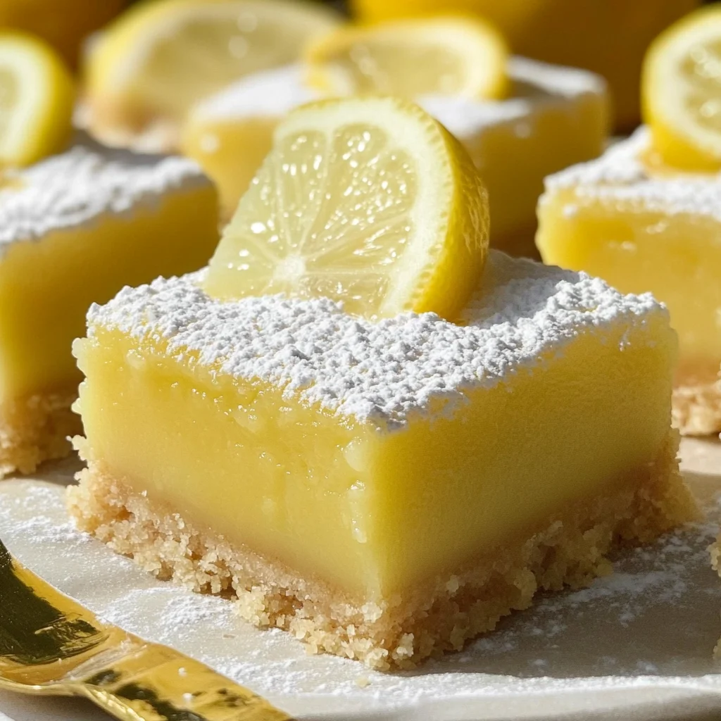 Vegan Lemon Bar Recipe