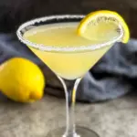 3 Ingredient Lemon Drop Martini