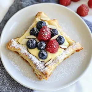 Berry Custard Pastry with Italian Crema Pasticcera