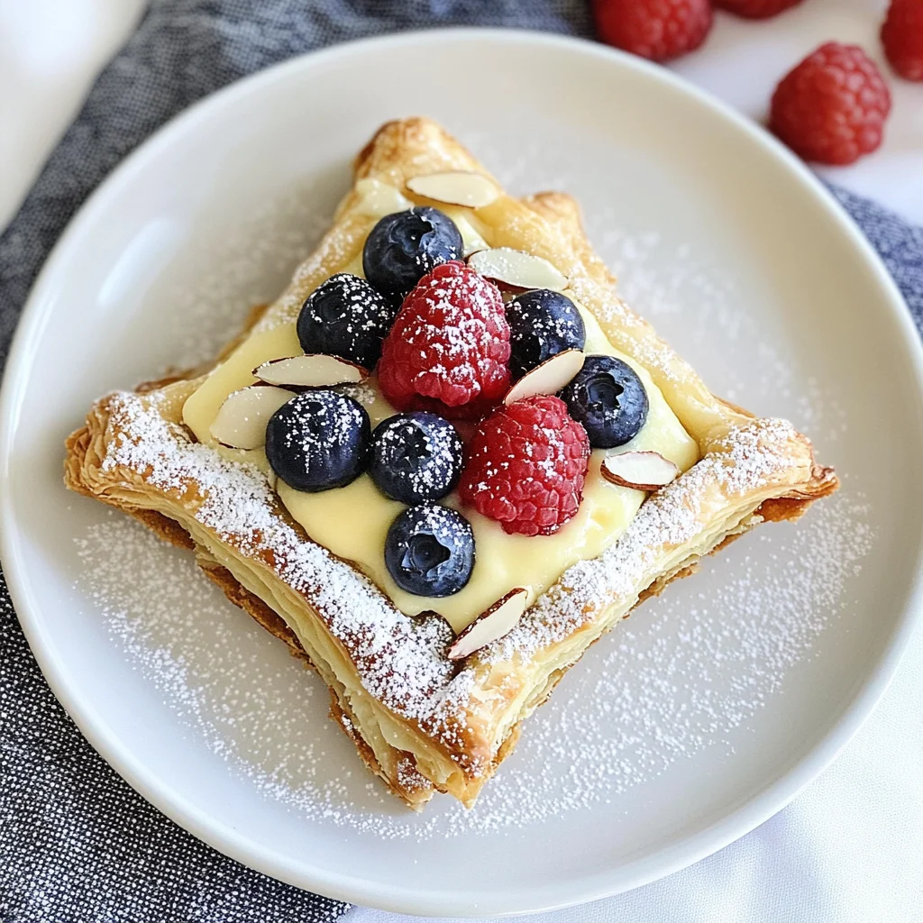 Berry Custard Pastry with Italian Crema Pasticcera