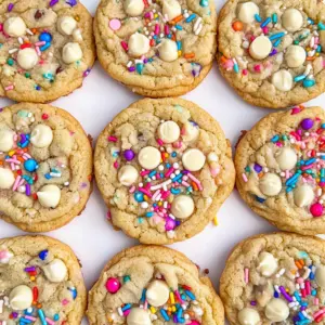 Birthday Cake Sugar Cookies