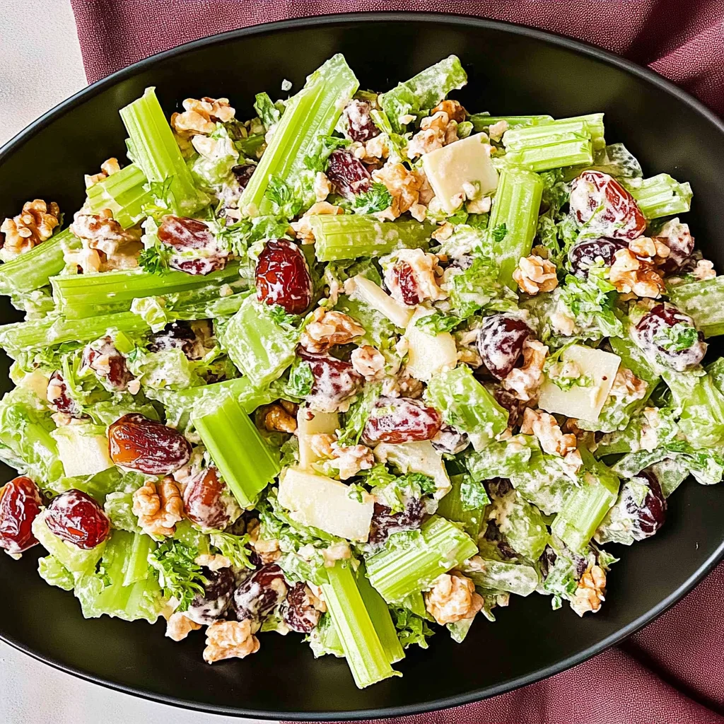 Celery Parmesan Date Salad