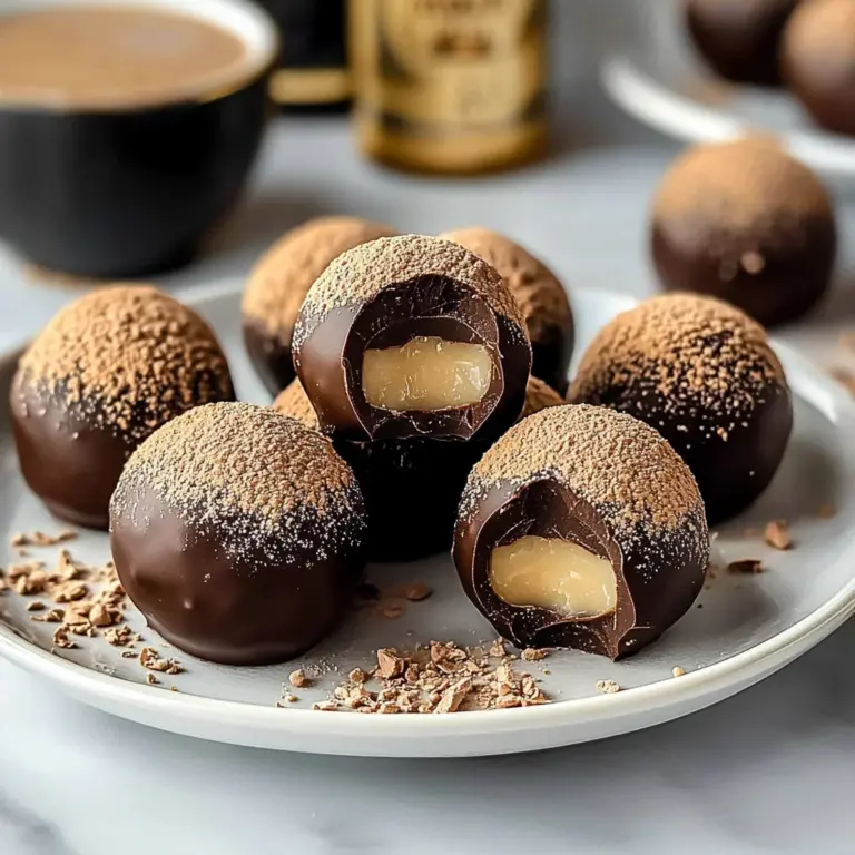 Decadent Baileys Irish Cream Truffles