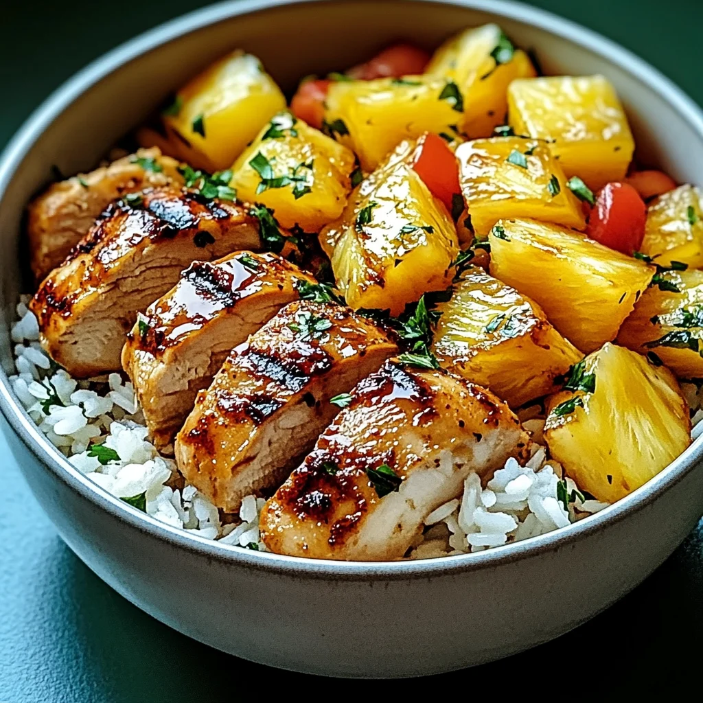 Deliciously Easy Pineapple Chicken and Rice
