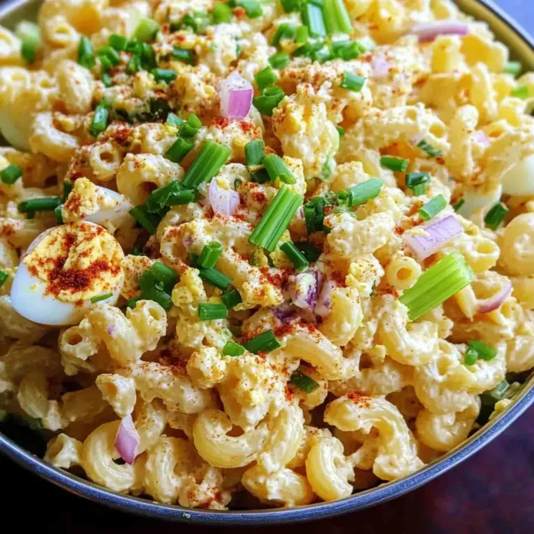 Deviled Egg Pasta Salad
