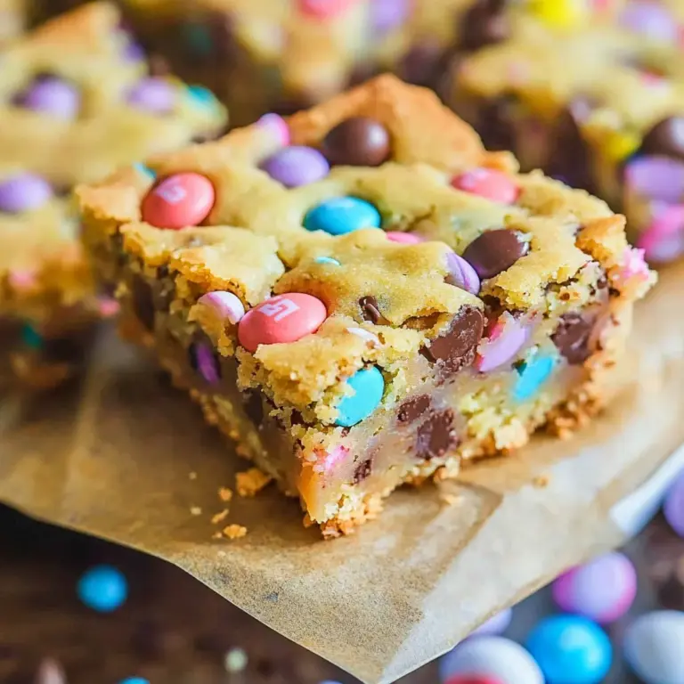 Easter Cake Mix Cookie Bars
