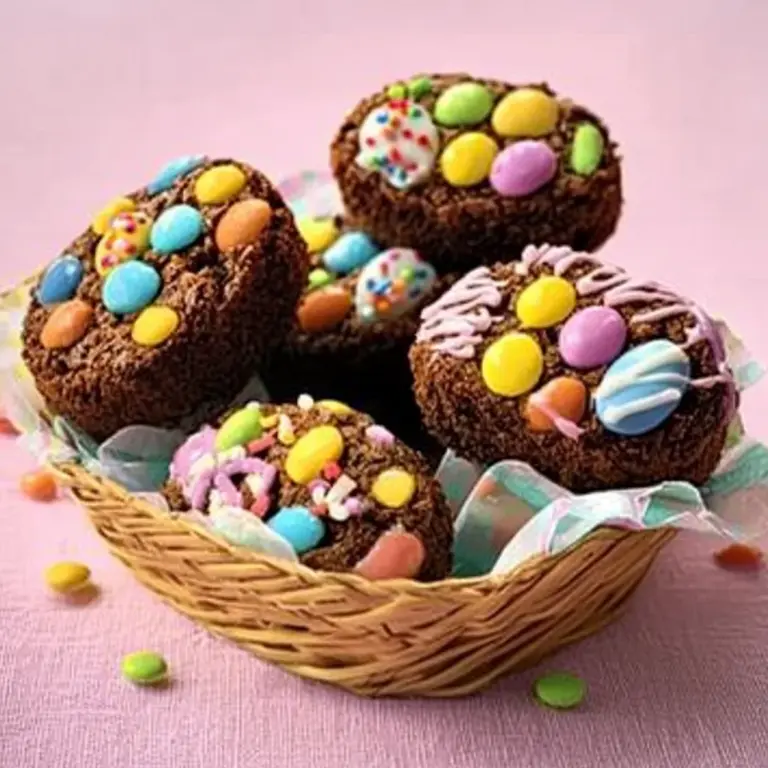 Easter Egg Brownies