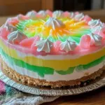 Easter No Bake Jello Pie